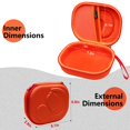 thumbnail image 2 of Estuche para Auriculares LTGEM para Tune 510BT y TOZO HT2 Naranja, 2 of 8
