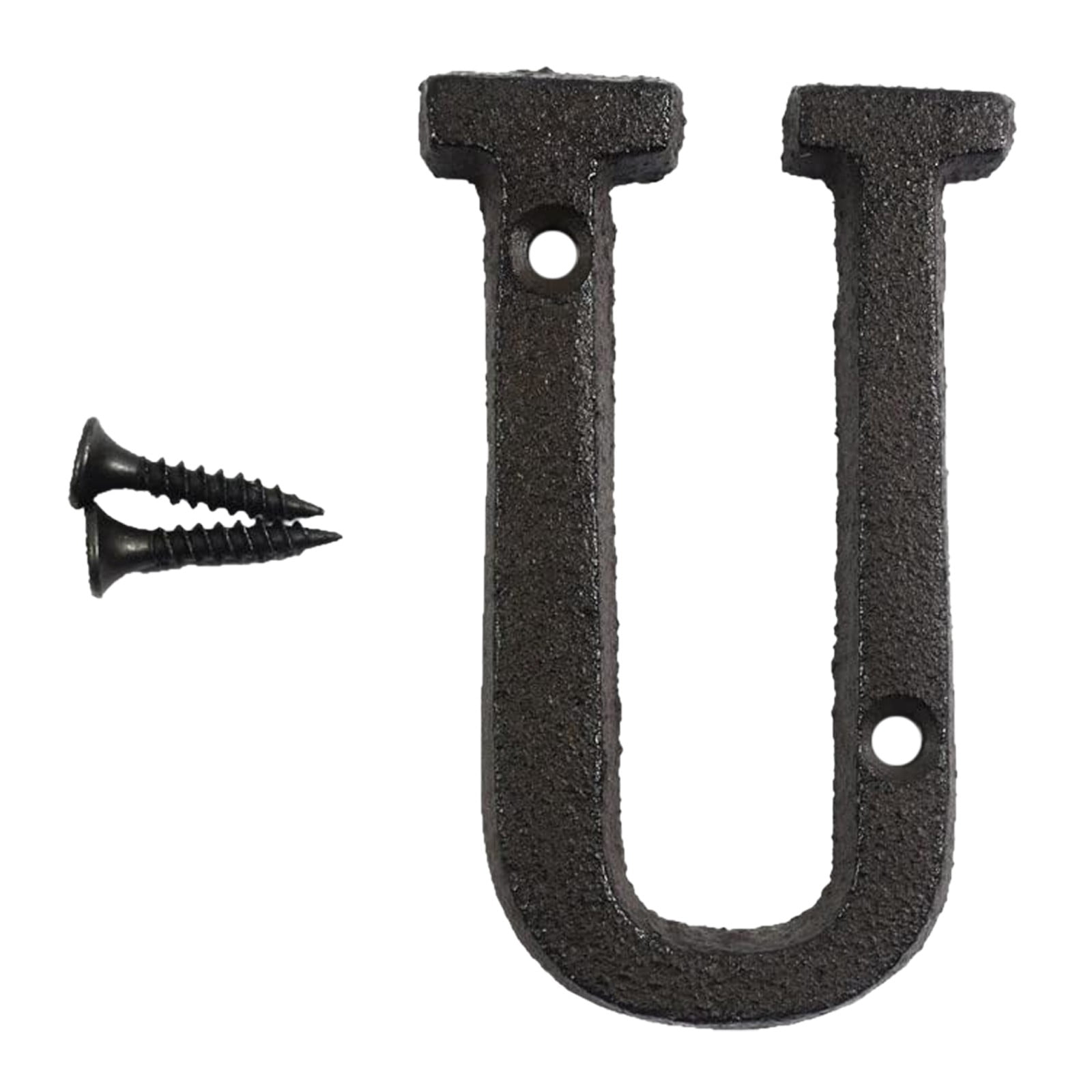 Wrought Iron Decorations Creative DIY House Number Casts Iron Metal