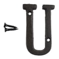 thumbnail image 2 of Free Shipping, Dusknt Wrought Iron Decorations Creative Diy House Number Casts Iron Metal Letters, Limited Time Offer!, 2 of 3