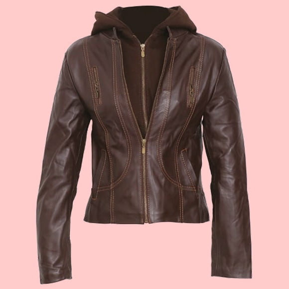 Chamarra de Piel para Dama Kassandra Select - Modelo Toledo NANCI - Talla 2XL