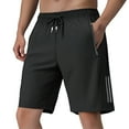 thumbnail image 2 of Tech Shorts – 7 Inch Athletic Fit for Men Men's Athletic Casual Shorts Gym Workout Running Comfortable Loose Fit Striped Summer Short Pants With Pockets For Sports Outdoor, 2 of 5