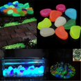 thumbnail image 4 of 50pcs Glow Pebble Irregular Shape Non-mineral Aquarium Decor Creative Glow Stones For Potting, 4 of 5