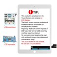 thumbnail image 4 of A-MIND Screen Replacement for ipad pro 9.7 2016 A1673 A1674 A1675 Touch Digitizer? LCD is Not Included, No Instructions? Front Glass Panel Replacement?with Free Tool Kits & Screen Protector (White), 4 of 4