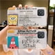 thumbnail image 2 of Funda Para iPhone 14 Pro MAX 13 12 11 XS XR 6S 7 8 Plus Encantadora Bob Esponja SquarePants Patricio Estrella Suave Anti Caída Trasera Transparente Para Pareja, 2 of 4