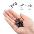 thumbnail image 4 of 40pcs Sewing Hooks and Eyes Closure Suitable for Clothing Coat Jacket Bra Skirt Trousers, Black, 4 of 6