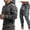 Grey, variant on UVEASISHA Mens Camo Sweatsuit Set,Men's Hooded Track Suit 2 Piece Casual Hoodie Pullover Sweatshirt Jogging Sweatpants Suit 2025 Fall Winter Camouflage Running Workout Sets Prime Sales Today