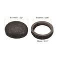 thumbnail image 2 of Furniture Sliders, 20 Pack 1" - Formed Felt Round Sliding Pads, Chair Glides for Carpeted Hardwood Floors (Brown), 2 of 6
