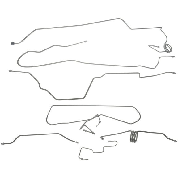 Dorman 919-166 Brake Hydraulic Line Kit for Specific Ford Models Fits select: 1997-2000 FORD F150