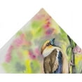 thumbnail image 6 of Coolnut Tapestry Wall Hanging Spring Birds Flowers Tapestry Polyester Tapestry Bright Wall Art Wall Blanket Wall Decor for Bedroom Living Room Dorm Decor（60 x 51 inch） Home Decor Gifts, 6 of 7