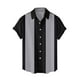 thumbnail image 1 of Playeras Algodon Para Hombre, Camiseta Informal De Verano A La Moda Para Playa, Con Estampado Digital 3D, Solapa Con Botones, Manga Corta, 109, 1 of 4