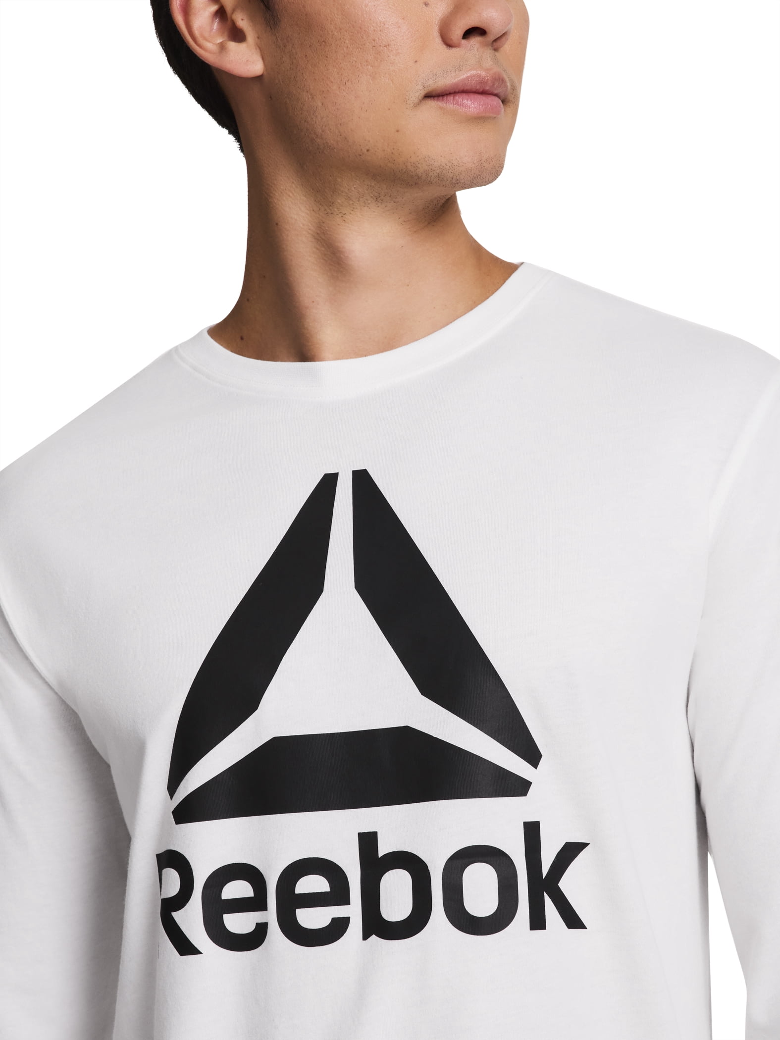 Reebok Men's and Big Men's Core Graphic Long Sleeve Top, Sizes XS-5XL