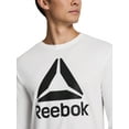 thumbnail image 2 of Reebok Men's and Big Men's Core Graphic Long Sleeve Top, Sizes XS-5XL, 2 of 5