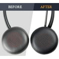 thumbnail image 3 of 2X Earpads Cover for Plantronics Voyager Focus B825/1&2 UC, Voyager 4210/4220, Poly BlackWire 5200/C5200/5210/C5210/C5220/7225, Backbeat Sense - Headphone (Red), 3 of 6