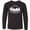 AB-Black, variant on Let's go on an Adventure Mountains Long Sleeve Youth T-Shirt