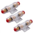 thumbnail image 1 of 10X Stéréo de Voiture Support de Fusible et Câble Audio 60 Ampères, 1 of 8
