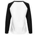 thumbnail image 3 of AherBiu Chandails en Molleton à Col Rond pour Femmes Manches Longues Tops Color Block Tops pour Sortir T-Shirts d'Entraînement, 3 of 7