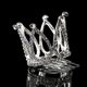 thumbnail image 2 of Children Flower Girl Rhinestone Tiara / Hair Barrettes / Hairband / Hair Clip / Hair Loop (Heart Pattern), 2 of 2