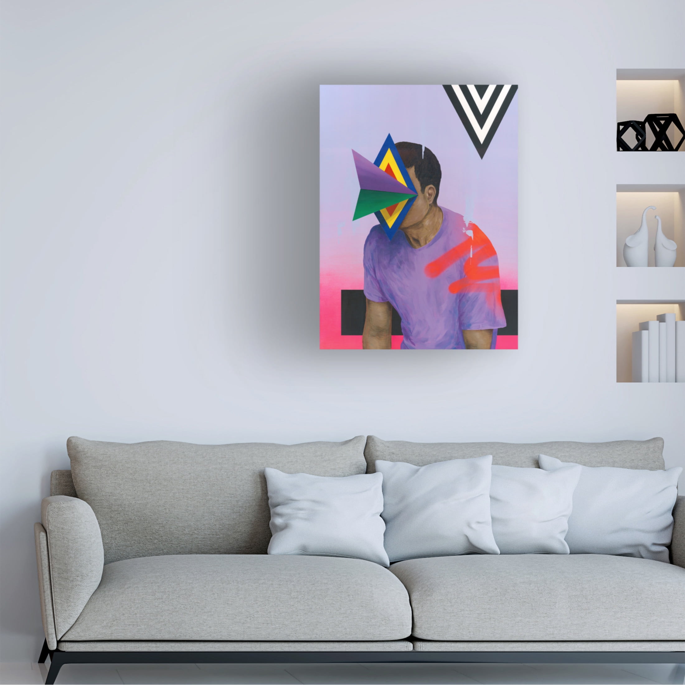 Trademark Fine Art Famous When Dead Happy Monday Canvas Wall Art