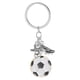 thumbnail image 2 of Llavero de balón de fútbol Mini llavero de fútbol Llavero de balón deportivo para favores de fiesta Recuerdo del equipo Recompensas deportivas Sorteos de eventos Blanco, 2 of 8