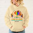 thumbnail image 3 of Sudadera con capucha de moda divertida LGBT Pride Love Is Love Pride Sudadera con capucha Harajuku Sudaderas Mujeres Hombres Ropa de manga larga, 3 of 5