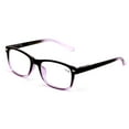 thumbnail image 2 of V.W.E. Rectangular Lightweight Reading Glasses - Anti-Reflective Coating - Spring Hinge Reader AR, 2 of 4