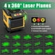 thumbnail image 2 of Nivel láser AZZUNO de 4x360° Green Beam recargable, 2 of 9