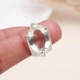 thumbnail image 4 of AG 925 Jewellery Faceted Green Amethyst Ring, Sterling Silver, Statement, Gift, Promise, Occasion, Boho, Antique, 4 of 4
