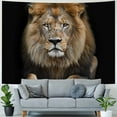 thumbnail image 4 of Nawypu Lion Tapestry Wall Hanging,3D Print Lion Wall Art Wild Animal African Lion Wall Tapestry,Lion Tapestry for Bedroom Living Room Dorm Decor, 4 of 6