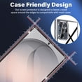 thumbnail image 5 of Ouxumoll 2-Pack Samsung Galaxy S26 Ultra Screen Protector, Tempered Glass for S26 Ultra, Sensitive Touch & Fingerprint Unlock, Anti-Scratch Case Friendly Bubble Free Easy Install, 5 of 6