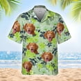 thumbnail image 3 of Nuevas camisetas hawaianas con estampado 3D del Día de la Independencia con diseño de gatos para hombres y mujeres, camisetas hawaianas de manga corta para niños, regalo para amantes de los gatos, 3 of 5