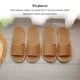 thumbnail image 4 of Sonducket 1 par de zapatillas de hotel para el hogar para adultos, sandalias informales con punta abierta, tacón plano Type9 NO9, 4 of 6