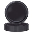 thumbnail image 1 of Unique Industries Black Solid Round 9" Dinner Plates, 55ct, 1 of 3