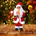 thumbnail image 4 of Muñeco de peluche de Navidad de Papá Noel que baila eléctricamente con música Juguetes para niños (A) Tmvgtek Oficina Multiescena Multifunción, 4 of 9