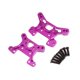 thumbnail image 2 of Amortiguadores delanteros y traseros de aleación de aluminio, soportes de amortiguación para coches RC, RC Púrpura, 2 of 9