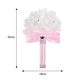 thumbnail image 2 of Bridal Bouquet for Brides or Bridesmaids Wedding Hand Bouquet Artificial Fake Flowers, 2 of 9