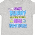 thumbnail image 4 of Inktastic Some Bunny is Going to Be a Big Brother with Bunny Ears and Eggs Boys Toddler T-Shirt, 4 of 5
