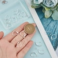 thumbnail image 3 of 1 Box 20Pcs Leverback Earring Findings 925 Sterling Silver Plated Clasp Earring Hooks 15.6x10mm Ear Wire Clip Earring Connector with 20Pcs Open Jump Rings for Jewelry Making, 3 of 9
