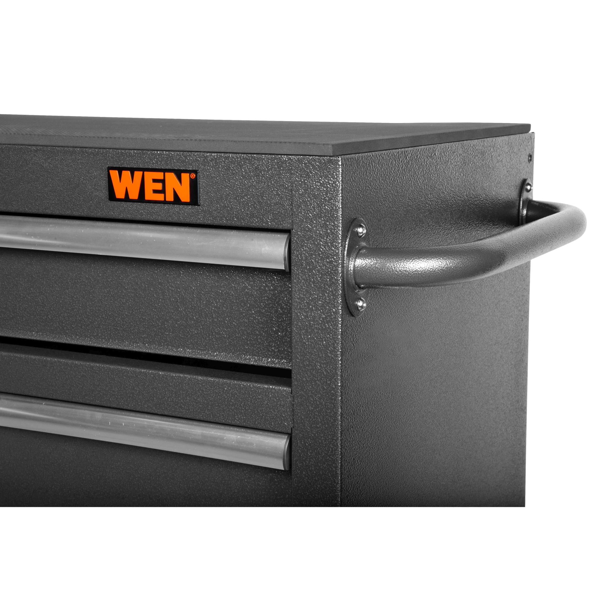 WEN 42-Inch Premium Rolling Tool Cabinet with Heavy Duty 21-Gauge Powder-Coated Steel Construction (GG422B)