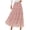 Pink, variant on Tulle Skirts for Women Elastic High Waisted Ruffle Tiered Flowy Fairy Skirt A-Line Casual Maxi Long Skirt