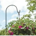 thumbnail image 3 of (2 pack) Panacea Products 74" Tall Powder Coated Metal Shepherd Hook, Black, one new hook per pack, 3 of 7