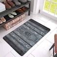 thumbnail image 3 of MKHERT Grunge Old Big Solid Iron Protected Door Ancient Structure Doormat Rug Home Decor Floor Mat Bath Mat 30x18 inch, 3 of 3