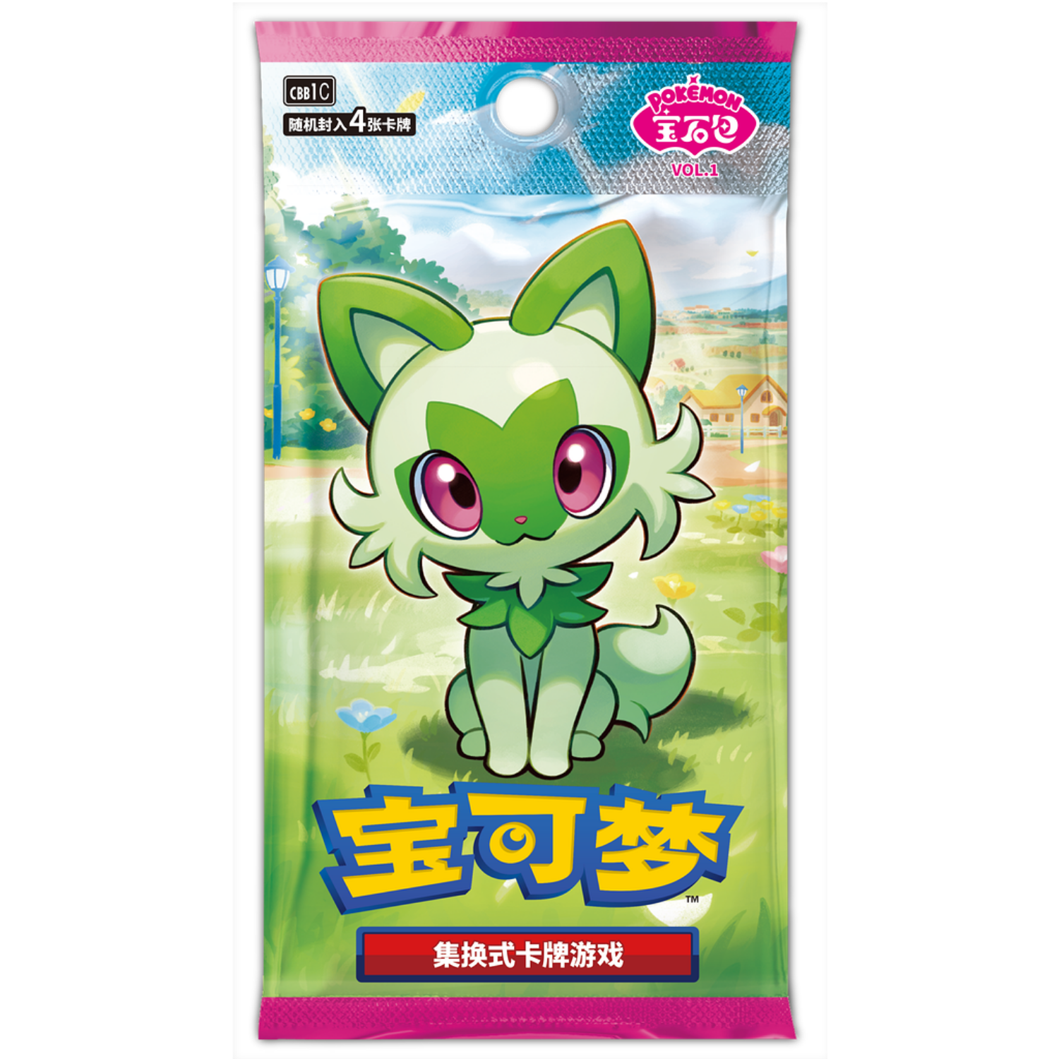 Pokémon Gem Pack Volume 1 ( Simplified Chinese, 4 Cards) - Walmart.com