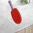 thumbnail image 1 of Colaxi Pingpong Paddle Display Stand Pingpong Paddle Storage Rack Acrylic Home Easy Access Club Organizer Table Tennis Racket Holder 3 Seaters, 1 of 8