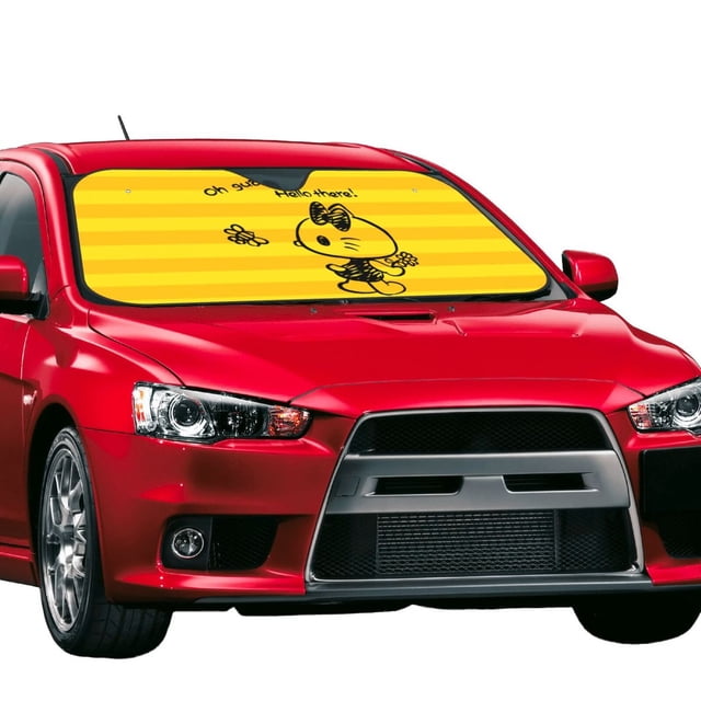 Windshield Sun Shade Foldable Car Front Window Sunshade For Car Suv Trucks Vans - Best Heat Shield Blocker Visor Cover Blocks Uv Rays And Keeps Your Vehicle Cool-Small