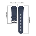 thumbnail image 3 of Correa de reloj inteligente de silicona para Xplora X5 Play Children (azul oscuro), 3 of 6
