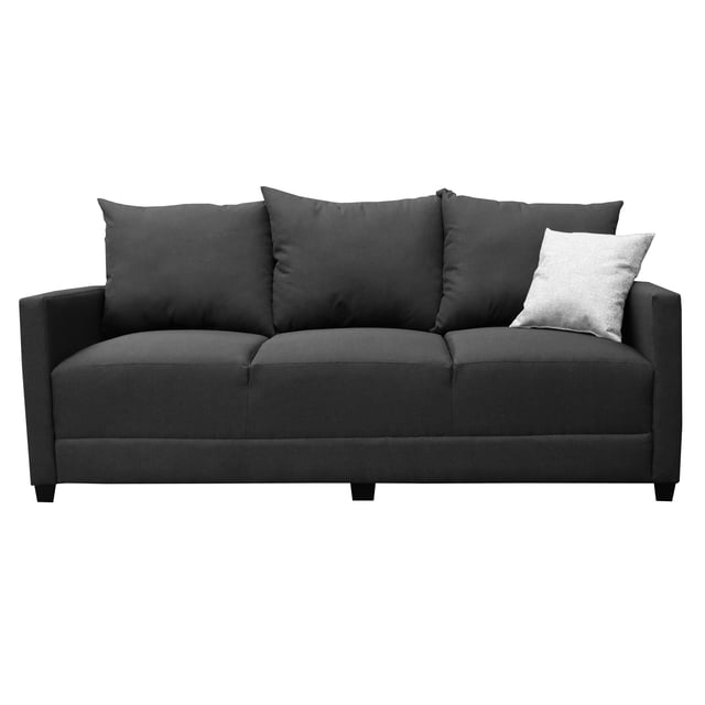 Sofa El Bazar Store Atlanta Lino Gris Oxford 3 plazas Modular Moderno