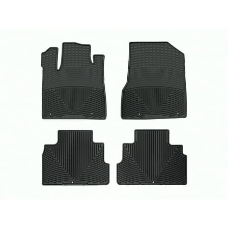 WeatherTech All-Weather Floor Mats compatible with 2015-2024 Nissan Murano - 1st & 2nd Row, Black