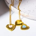 thumbnail image 2 of Special-interest Design Heart Photo Box Necklace, 2 of 2