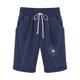 thumbnail image 1 of Pantalones Cortos de Verano para las Mujeres de Cintura Alta Estampado Elástico Cordón de Cintura, Casual Bolsillos Pantalones de Pijama, 1 of 3