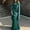 Green, variant on Women's Formal Dresses Formal Mock Neck Ruched Bodycon Dress Elegant Split Flowy Sleeve Renaissance Medieval Costumes Maxi Dress Prom Cocktail Party Wedding Gowns